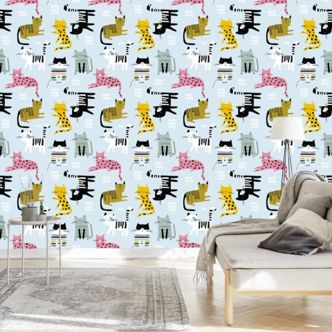 Tapeta Dla Dzieci - Kolorowe Ptaki