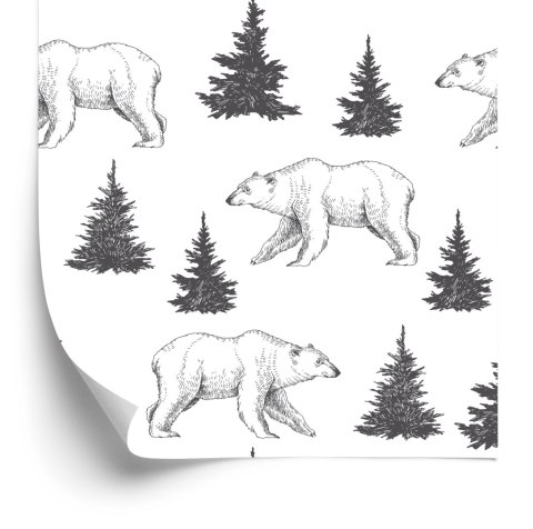 Tapeta Niedźwiedzie Polarne Drzewa