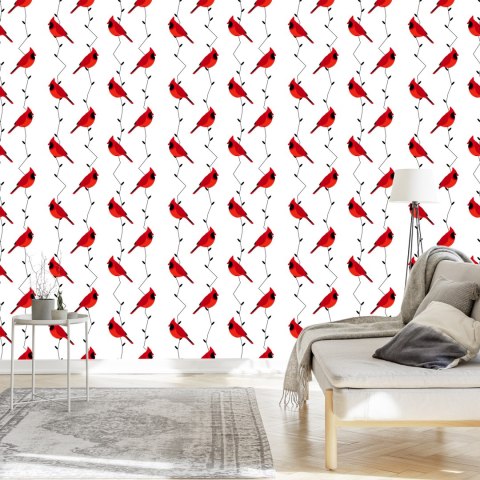 Tapeta - Piękne Kolorowe Ptaki