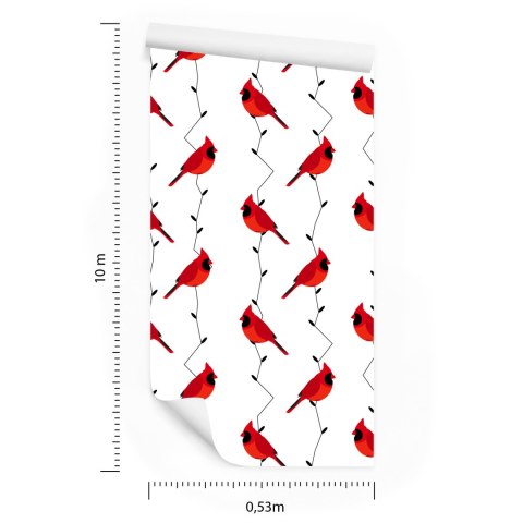 Tapeta - Piękne Kolorowe Ptaki