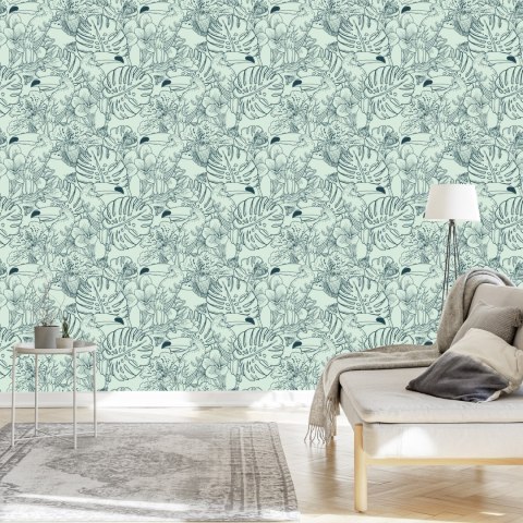 Tapeta Tukany I Egzotyczne Rośliny