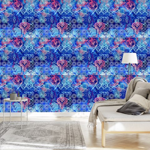 Tapeta Etniczne Motywy Geometryczne