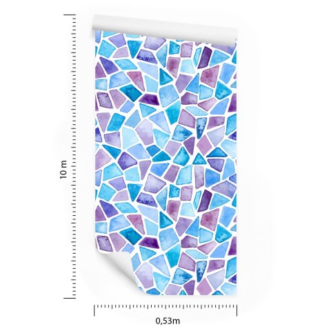 Tapeta Geometryczna, Mozaika, Do Salonu, Biura