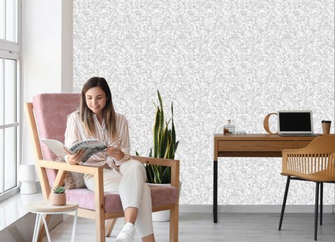 Tapeta Minimalistyczna Szara