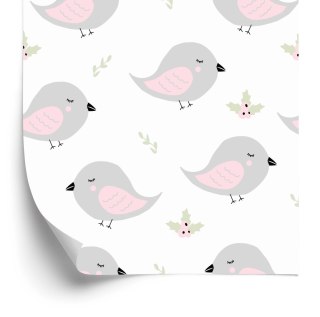 Tapeta Ptaszki I Roślinki