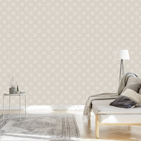 Tapeta Stylowa Mozaika Z Ornamentami