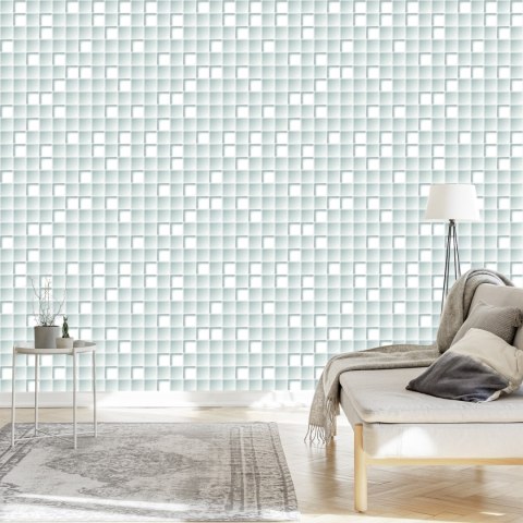 Tapeta 3D, Figury Geometryczne, Kwadraty, Salon Tapeta 3D, Figury Geometryczne, Kwadraty, Salon