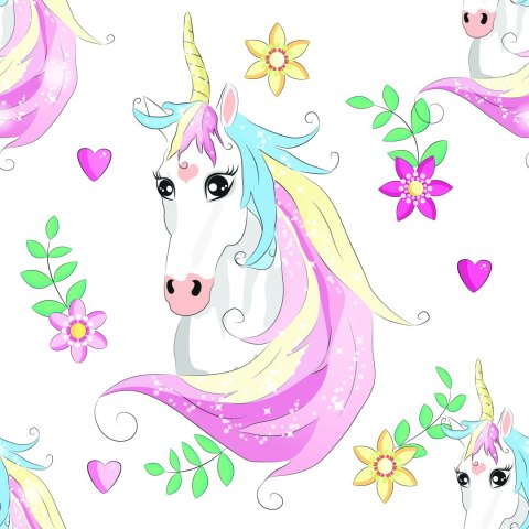 Tapeta Dla Dzieci-Magiczne Jednorożce