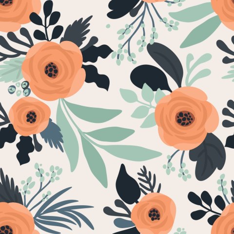 Tapeta Maki W Stylu Retro