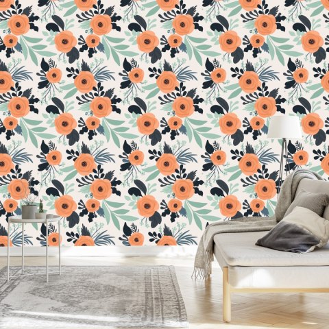 Tapeta Maki W Stylu Retro