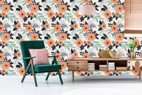 Tapeta Maki W Stylu Retro