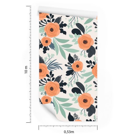 Tapeta Maki W Stylu Retro