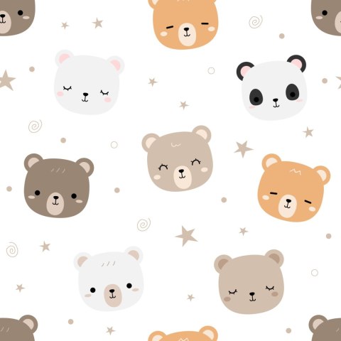 Tapeta Niedźwiadki Misie Panda
