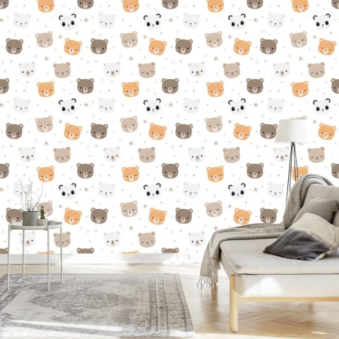 Tapeta Niedźwiadki Misie Panda