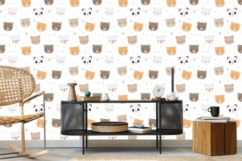 Tapeta Niedźwiadki Misie Panda