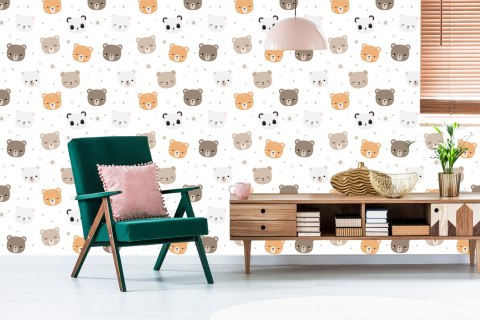 Tapeta Niedźwiadki Misie Panda