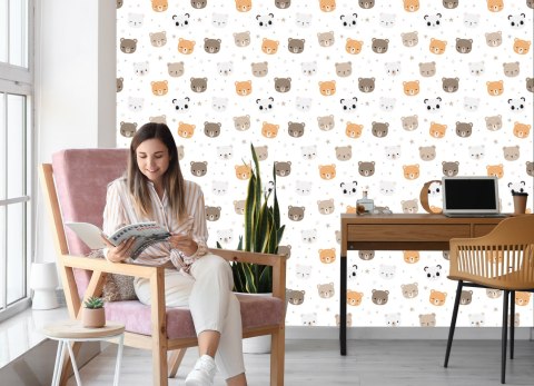 Tapeta Niedźwiadki Misie Panda