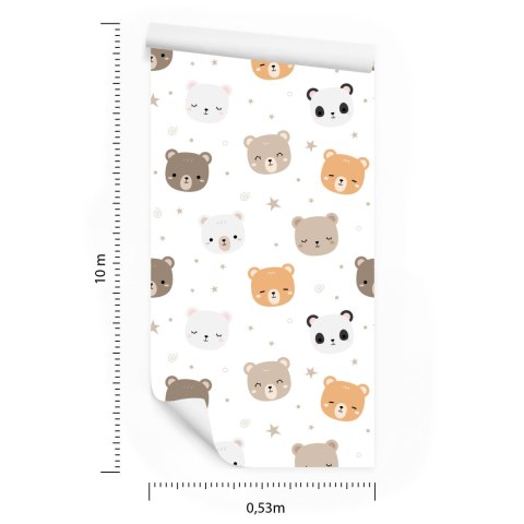 Tapeta Niedźwiadki Misie Panda