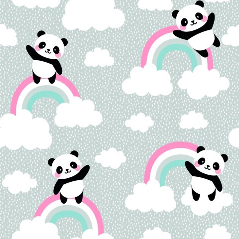 Tapeta Pandy W Chmurach