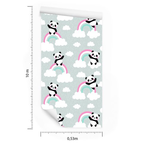 Tapeta Pandy W Chmurach