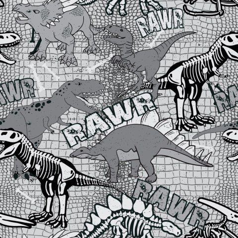 Tapeta Ścienna, Dinozaury, Do Pokoju Młodzieżowego Tapeta Ścienna, Dinozaury, Do Pokoju Młodzieżowego