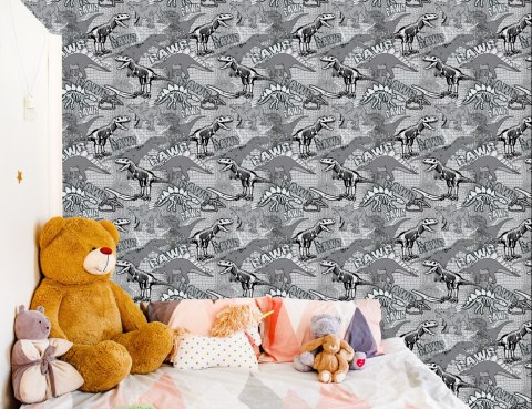 Tapeta Ścienna, Dinozaury, Do Pokoju Młodzieżowego Tapeta Ścienna, Dinozaury, Do Pokoju Młodzieżowego