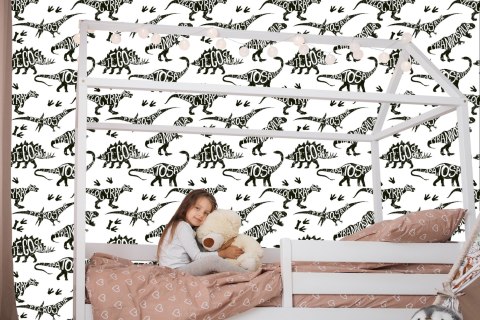 Tapeta Z Dinozaurami, Zwierzęta, Do Pokoju Dziecka Tapeta Z Dinozaurami, Zwierzęta, Do Pokoju Dziecka