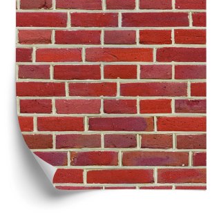 Tapeta Cegła Czerwona 3D