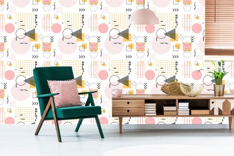 Tapeta Geometryczna-Abstrakcja