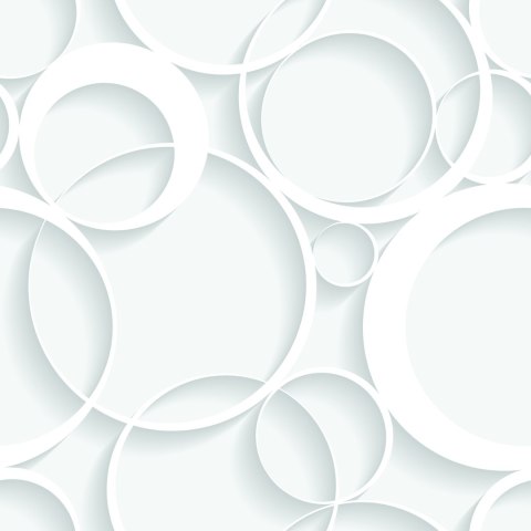 Tapeta Geometryczna-Jasne Okręgi