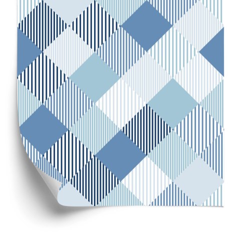 Tapeta Geometryczna-Kolorowe Romby