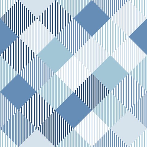 Tapeta Geometryczna-Kolorowe Romby