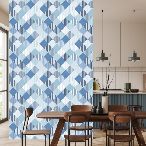 Tapeta Geometryczna-Kolorowe Romby