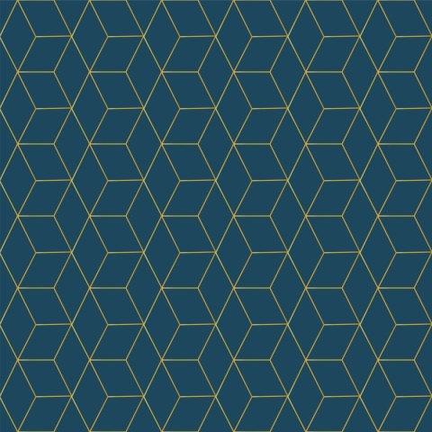 Tapeta Nowoczesny Wzór W Sześciokąty