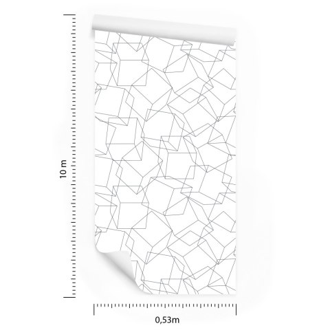 Tapeta Geometryczna - Minimalizm Efekt 3D