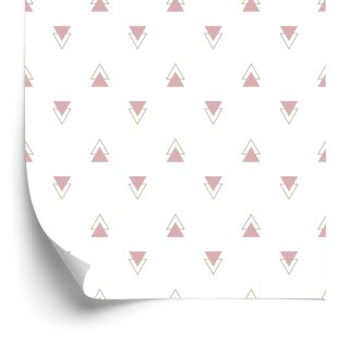Tapeta Geometryczna - Nowoczesne Minimalistyczne Trójkąty
