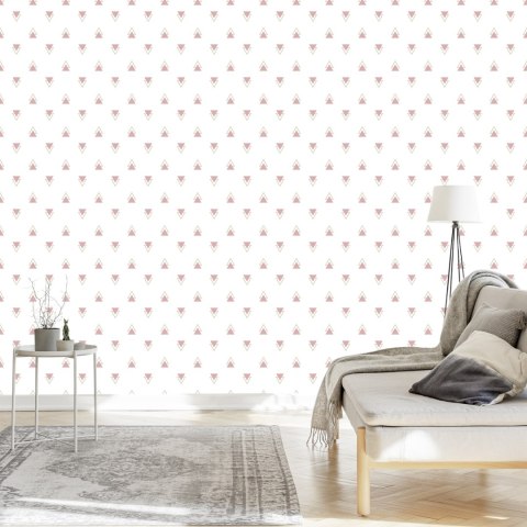 Tapeta Geometryczna - Nowoczesne Minimalistyczne Trójkąty