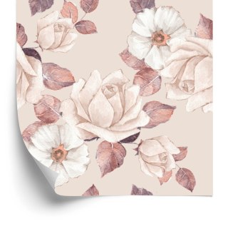Tapeta Delikatne Kwiaty W Pastelowych Kolorach