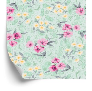 Tapeta Kolorowy Kwiatowy Wzór