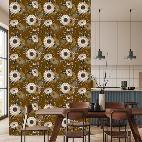 Tapeta Piękne Dzikie Kwiaty