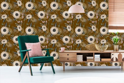 Tapeta Piękne Dzikie Kwiaty