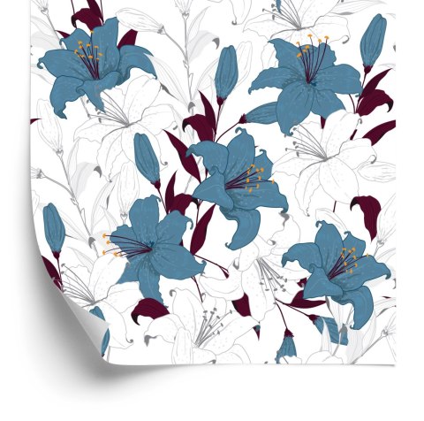 Tapeta Piękne Kwiaty Lilii