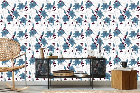 Tapeta Piękne Kwiaty Lilii