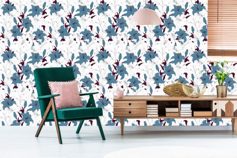 Tapeta Piękne Kwiaty Lilii