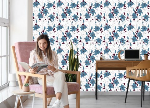 Tapeta Piękne Kwiaty Lilii