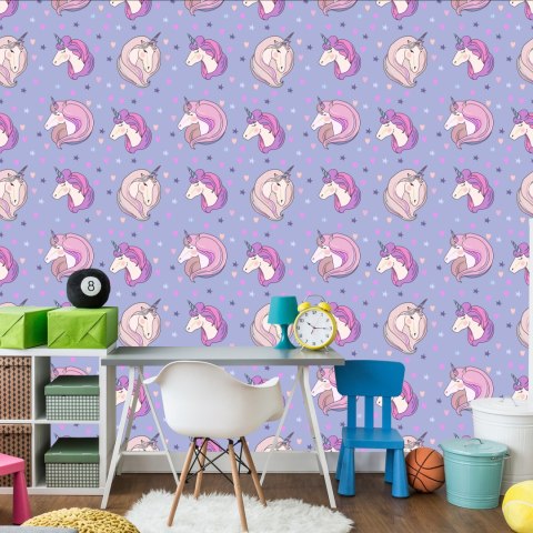 Tapeta Dla Dzieci - Piękne Jednorożce