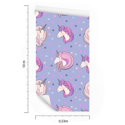 Tapeta Dla Dzieci - Piękne Jednorożce