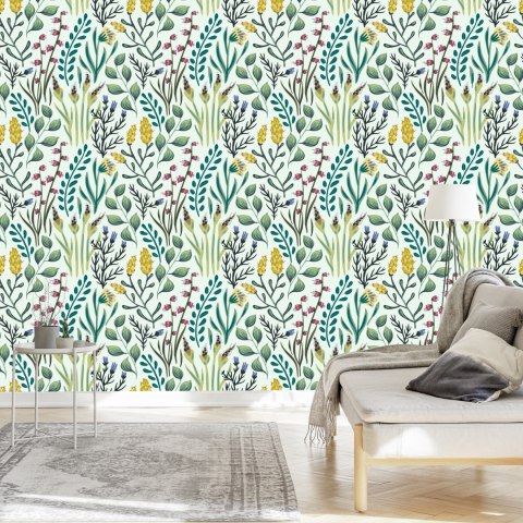 Tapeta Kwiaty I Rośliny Polne