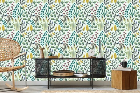 Tapeta Kwiaty I Rośliny Polne