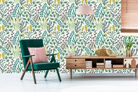 Tapeta Kwiaty I Rośliny Polne